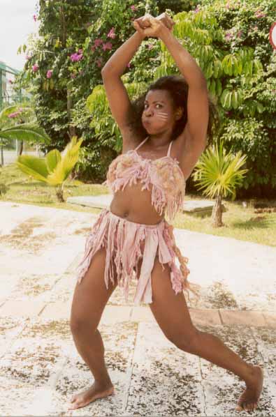 Behalve danslerares voor Cubaanse dansen is Rosa eerste danseres in een bekend dansgezelschap 